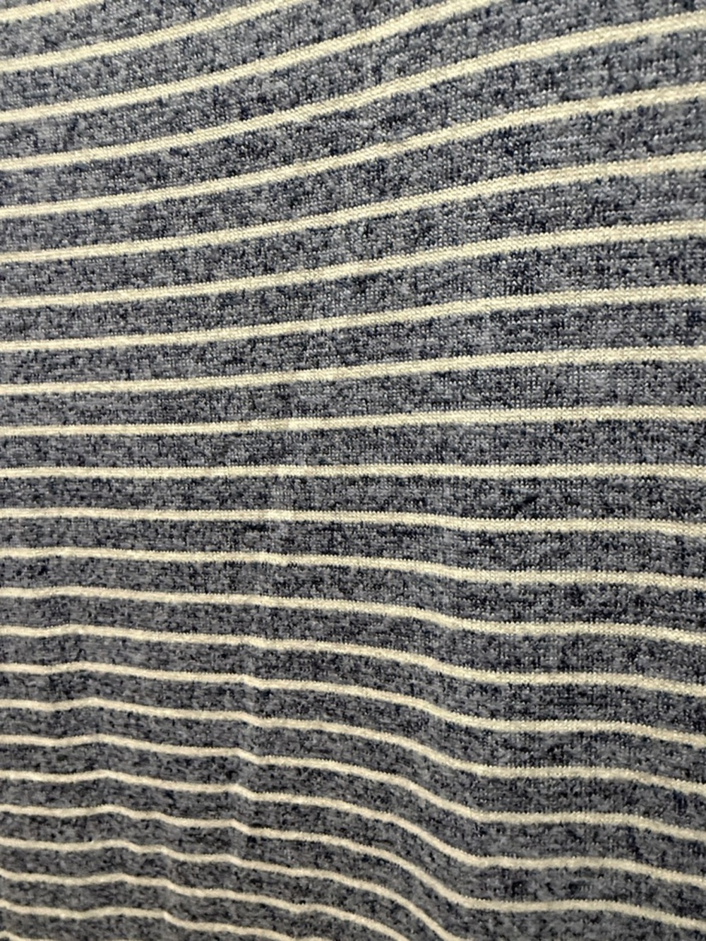 Old Navy Blue and White Striped Crew Neck Top - Picture 4 of 4
